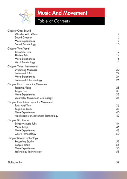 Music & Movement Reflecting The EYLF V2.0