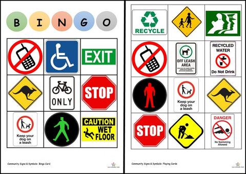 Community Signs Bingo