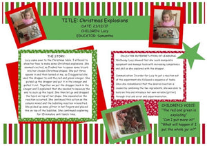 Christmas Theme Assessment Of Learning