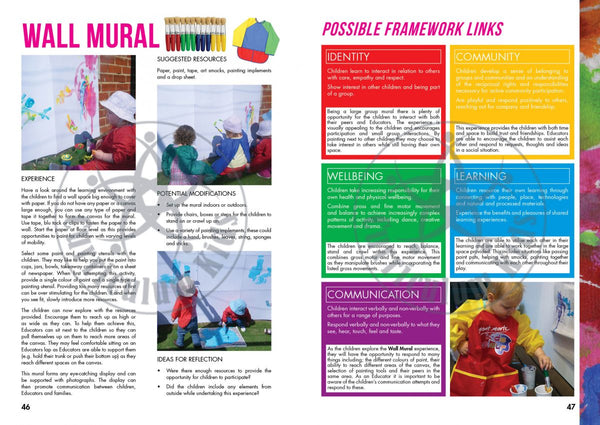 Learning Experiences 0 to 3 Years Reflecting the EYLF